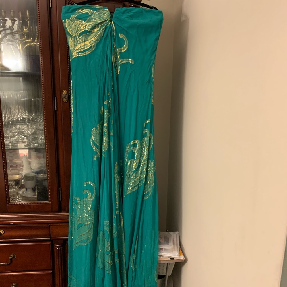 Strapless Nicole Miller Dress in size 12